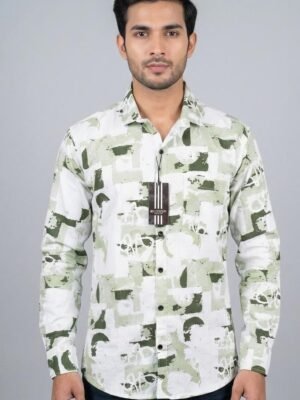 Men Regular Fit Printed Shirt