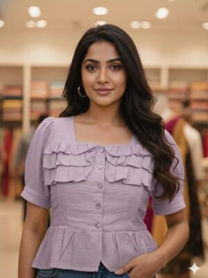 Women Light Purple Top