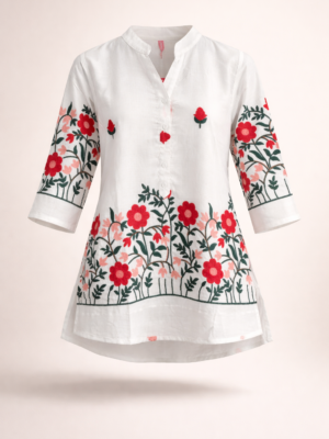 Cotton Kurti Embroidery